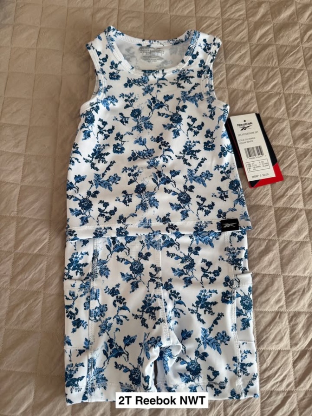 2T Reebok 2pc. Sporty Set NWT